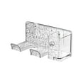 thumbnail image 2 of Clearance Items,npkgvia Bathroom Rack,Kitchen Rack,Hair Dryer Holder Wall Mounted Hair Tool Organizer Blow Dryer Holder Rack Self Adhesive Compatible For Hair Dryer M,Organization And Storage,Clear, 2 of 7