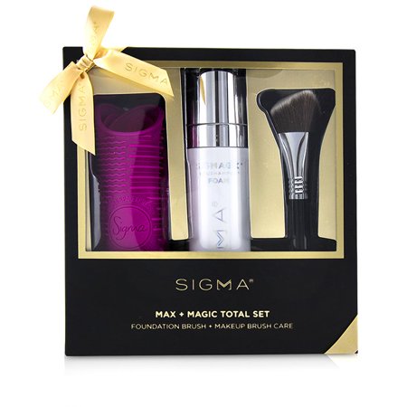 Sigma Beauty Sigma Beauty Max Magic Total Set Foundation Brush Foundation Brush Care 3pcs Walmart Com Walmart Com