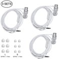 thumbnail image 2 of SURJDE 3 Packs Earbud Headphones with Remote & Microphone, In Ear Earphone Stereo Sound Noise Isolating Tangle Free for iOS and Android Smartphones, Laptops, Gaming, Fits All 3.5mm Interface D, 2 of 7