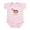 Petal Pink, variant on CafePress - Porkchop Infant Bodysuit - Baby Light Bodysuit, Size Newborn - 24 Months