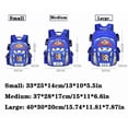 thumbnail image 5 of Car Cartoon Red Racing Bag 3D Pocket Backpack Mini Blue Racing Backpack, 5 of 6