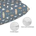 thumbnail image 3 of Kdxio Cotton Pillow Cases 14"x20" Pillowcases,Soft and Breathable Bedroom Pillow Cases-Cute Cats And Dogs, 3 of 8