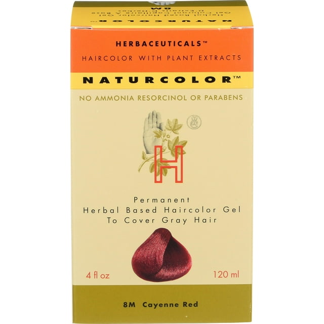 Naturcolor Haircolor Tinte para el cabello 8M - Rojo Cayena 4 Fl Oz (8M)