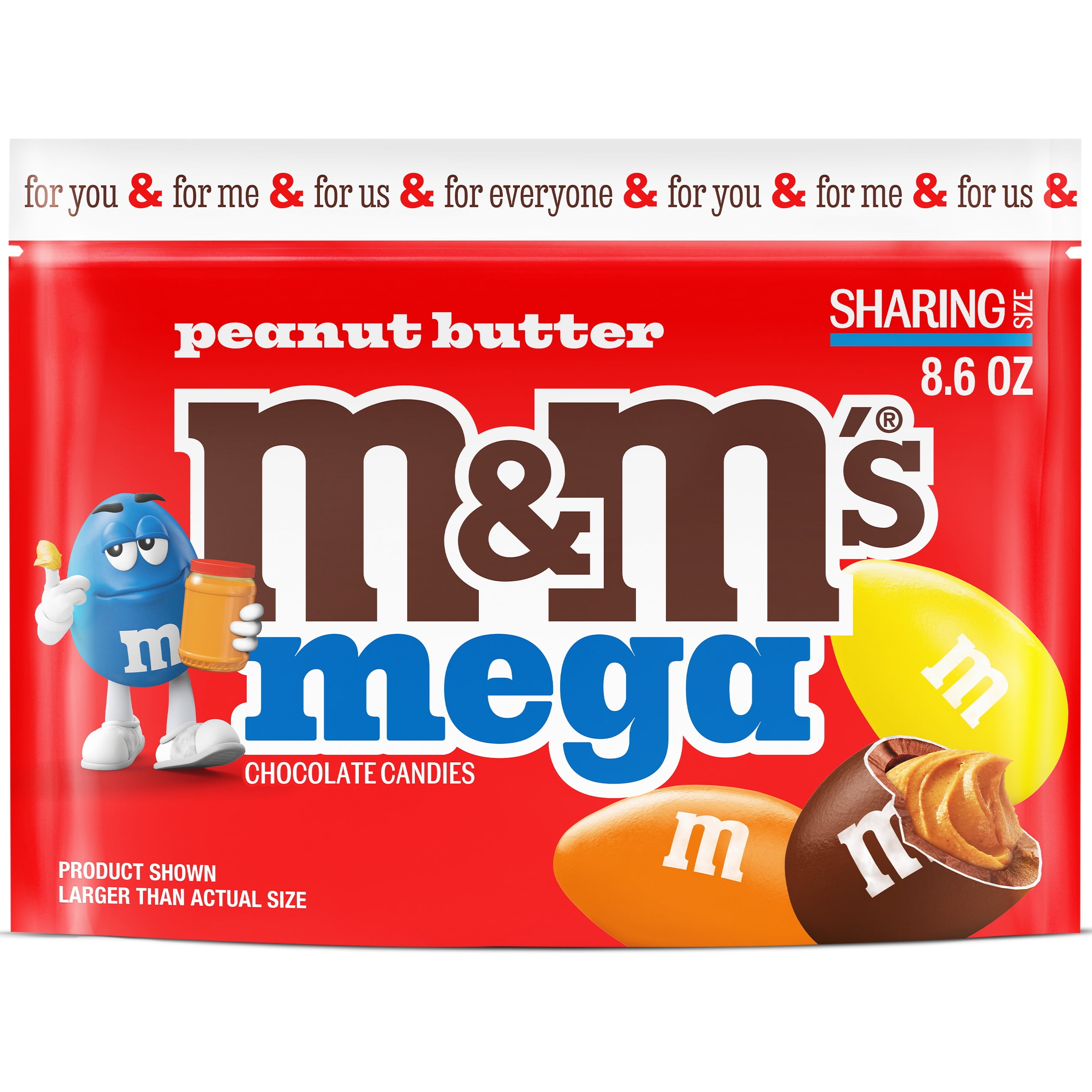 m&m M&M's Chocolate Candies 1.69 oz (Pack of 32) - Walmart.com