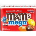 thumbnail image 3 of (3 pack) M&M's Mega Peanut Butter Chocolate Candy, Sharing Size- 8.6 oz Bag, 3 of 14