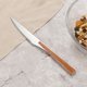 thumbnail image 3 of 1 juego de tenedor y cuchara de acero inoxidable, juego de vajilla con mango de madera, tenedor y cuchara, cortador de cena., 3 of 6