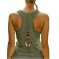 thumbnail image 4 of Zynviq Womens Tank Tops Sleeveless Graphic Racerback Scoop Neck Gym Tank Tops Summer Tees for Women L, 4 of 6
