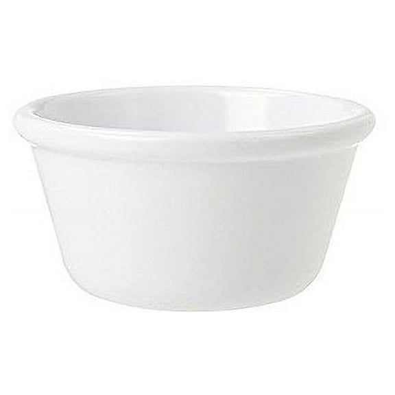 GET RM-388-W Break-Resistant Smooth Ramekin, 3 Ounce, White (Set of 12)