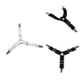 thumbnail image 3 of 2PCS Adjustable Bed Sheet Fasteners Corner Gripper Holder Clips Elastic Sheet Band Straps, 3 of 7