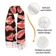 thumbnail image 3 of Shawl Wraps for Women - steak print B Oversized Fall Winter Fashion Blanket Scarf for Women, 3 of 6