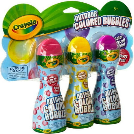 Crayola Colored Bubbles, 3-Pack