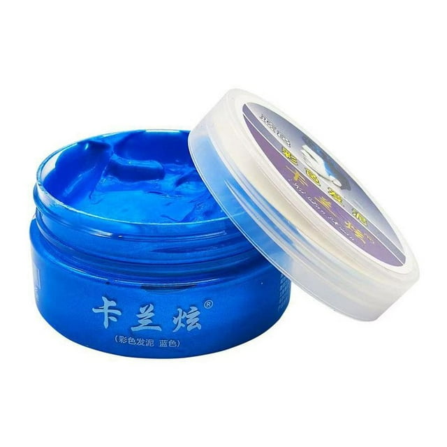 100g Hair Color Wax Unisex DIY Mud Dye Cream Temporary Modeling 9 Colors