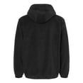 thumbnail image 2 of Burnside Polar Fleece Quarter-Zip Hooded Pullover, 2 of 4