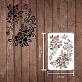 thumbnail image 2 of Rose Stencils Bouquet of Roses Templates Flowers templates Spring Stencils Reusable DIY Art and Craft Stencils for Painting Home Decor, 2 of 9