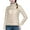 Beige, variant on Women's Packable Puffer Jacket Stand Collar Slim Fit Lightweight Quilted Padded Coats Winter Warm Jacket with Pockets