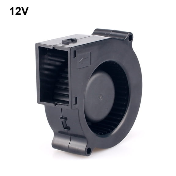 1Pc DC 12V 24V 71mm Centrifugal Blower Fan 7530 Dual Ball Turbo Radiator Fan 75mm Purifier Heatsink Fan 6500r/min