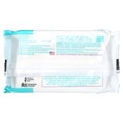 Nice N CLEAN SecureFLUSH Alcohol Free Flushable Wipes, Gentle for Sensitive Skin, 3 Flip-Top Packs (126 Total Wipes)