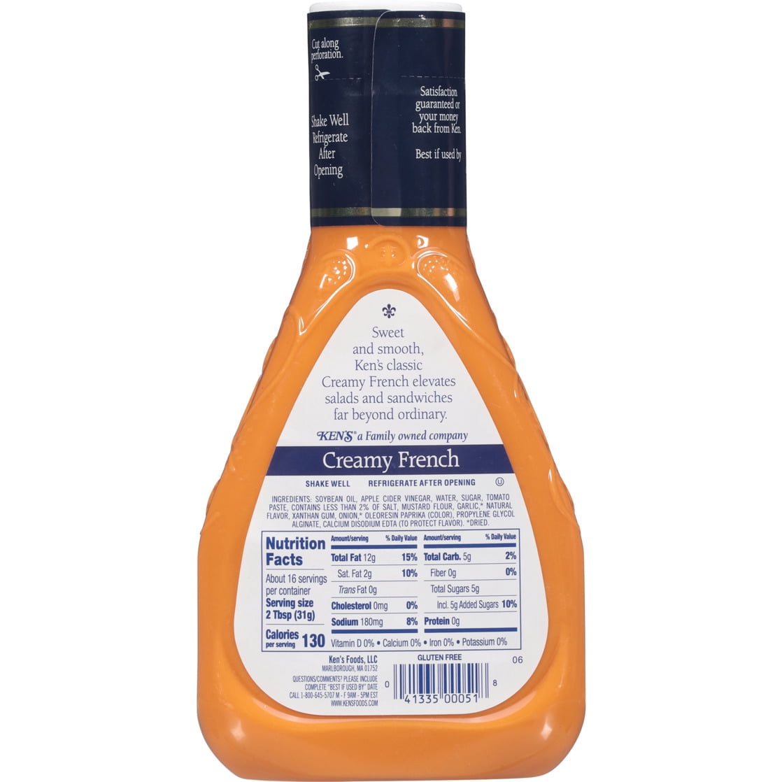 Ken's Steak House® Creamy French Salad Dressing 16 fl oz