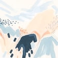 thumbnail image 3 of Vess, June Erica 12x12 Black Modern Framed Museum Art Print Titled - Abstract Fields I, 3 of 5