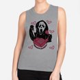 thumbnail image 2 of Ghost Telephone Women's Muscle Tank Large Heather Grey, 2 of 5