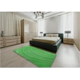 thumbnail image 5 of Ahgly Company Machine Washable Indoor Rectangle Transitional Green Area Rugs, 6' x 9', 5 of 7