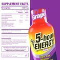 thumbnail image 3 of 5-hour ENERGY Shot, Regular Strength, Grape, 15 Count, 3 of 8