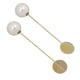 thumbnail image 3 of 10pcs Stick Breastpin Broche Pins Collar Pin de Solapa Broches 10 / 15mm - Oro, 3 of 8