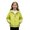 Yellow, variant on Krdevn Kids Reversible Hooded Windbreaker Jacket, Double Sided Wear Full Zip Lightweight Outdoor Windproof Casual Outerwear for Boys Girls,Pink
