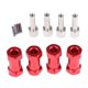 thumbnail image 4 of Adaptador combinador extendido de 15/20/25 mm con buje de 12 mm para Wraith AXIAL SCX10 D90 1:10 RC Rojo -25mm, 4 of 9