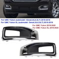 thumbnail image 2 of 1/2pcs Car Front Fog Lights Cover Frame Trim For GMC Yukon 2015-2020, 2 of 5