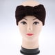 thumbnail image 2 of Diadema de Pelo Tejido de Punto Elástico Banda de Cabello Pre atada Headwrap Cálido de Invierno Herramienta de Peinado para Mujer café Macarena Diadema de turbante de punto, 2 of 8