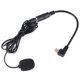 thumbnail image 3 of Micrófono externo negro de 3,5 mm con clip y cable adaptador para GoPro Hero4 3/3+ Nikou, 3 of 15