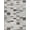Gray / Bronka, variant on BoutiqueRugs Bronka Contemporary Geometric Area Rug - Modern Broken Striped Carpet for Living Room, Bedroom - Cream, Vizon, Gray, Charcoal - 6'7" x 9' (6x9)