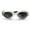 White, variant on CSCHome Dog Sunglasses ,Foldable Non-fogging Dog Goggles for Small Medium Outdoor Walking(Black)