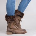 thumbnail image 2 of Botas de punto Mullidas Macarena Calentador de piernas de punto para mujeres, 2 of 8