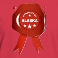 thumbnail image 3 of CafePress - A Product Of Alaska T Shirt - Women's Traditional Fit Dark T-Shirt, 3 of 4