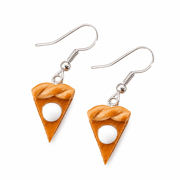 AURENIX Drop Earrings, Pumpkin Pie Earrings, Aesthetic Thanksgiving Earrings, Women Dangle Earrings for Thanksgiving Harvest Festival