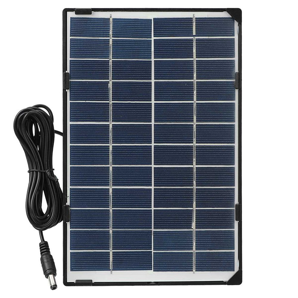 6W12V Solar Panel Energy Panel Outdoor Camera Fan Solar Garden Lighting Portable
