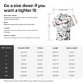 thumbnail image 5 of Balery Dachshund Dog Puppy Camisa Casual de Manga Corta con Botones para Hombre, Texturizada, Estilo Cubano, para Playa, Verano-Medium, 5 of 5