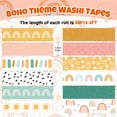 thumbnail image 2 of Cinta Washi Tapes Whaline Boho Rainbow Sun, 12 rollos de 5 m cada uno, 2 of 7