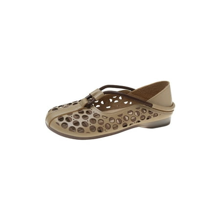 

Ritualay Women Casual Shoes Non-Slip Loafers Slip On Flats Thong-Strap Fashion Walking Shoe Wedding Dress Comfort Khaki 5