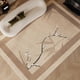 thumbnail image 2 of Retro Bamboo Living Room Decorative Carpets Dark Green Bedroom Bedside Carpet Modern Chinese Style Cloakroom Large Area Rugs 양탄자 My Lux Decor Round, 2 of 8