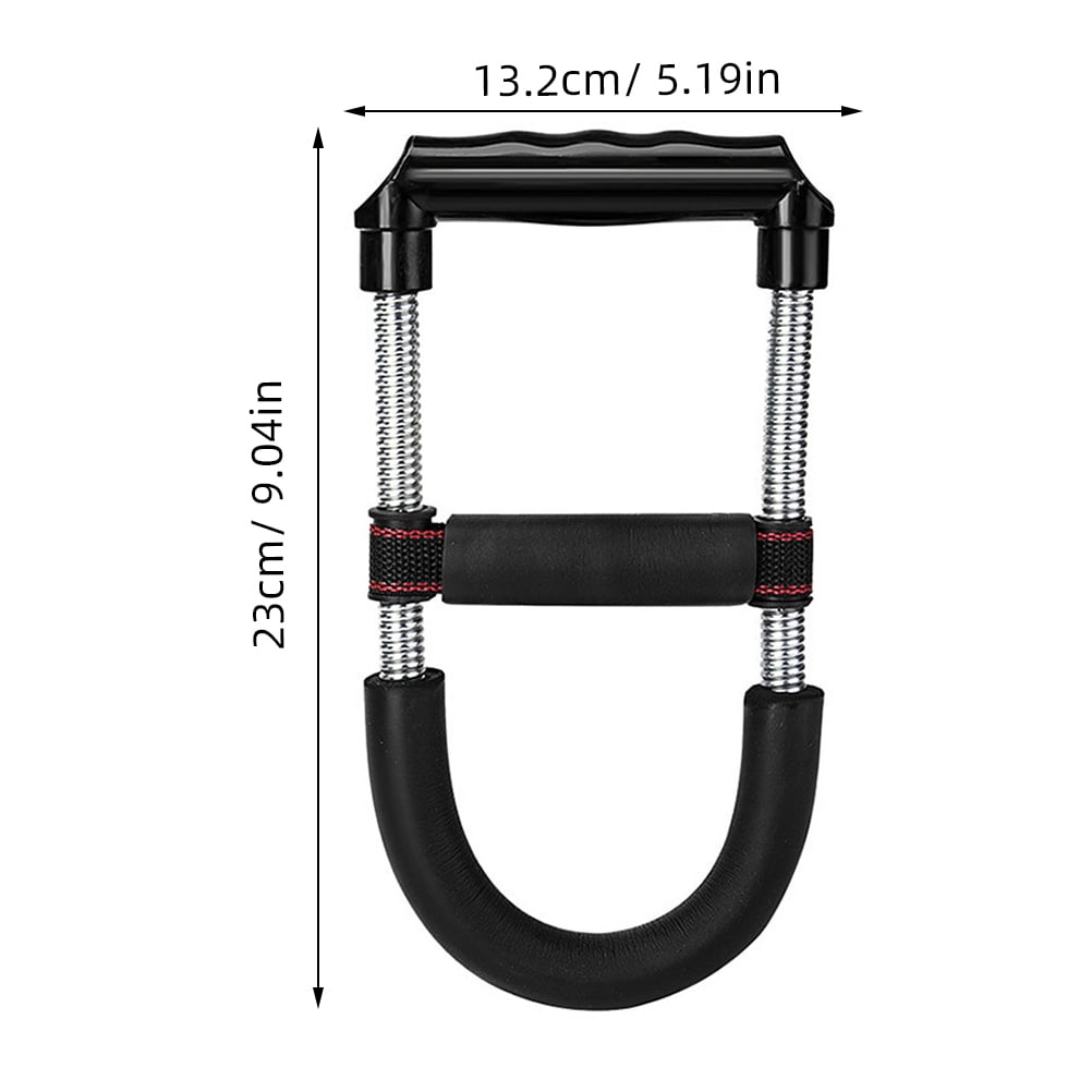 Masteelf 3pcs Wrist Force Trainer Electroplating Stoving Varnish Muscle Trainer Fitness Equipment for Home (Common Style 45LB)