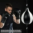 thumbnail image 5 of Szbaoan Boxing Speed Ball Training Set, Pear Shape Punching Bag with Swivel, Hanging Fitness Equipment for Exercise, Complete with Pump and Hook, 5 of 5