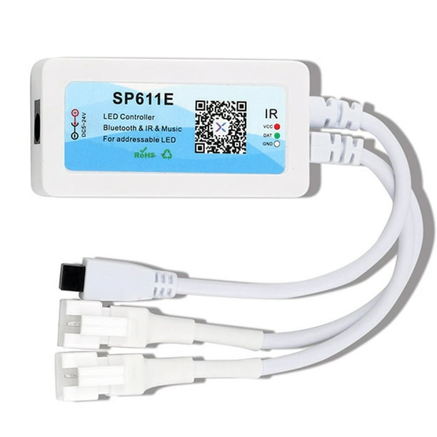 SP611E SPI Music Bluetooth LED Controller - 2 Output