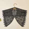 thumbnail image 4 of False Collar Sweater Collar Cardigan Shoulder Wrap Collar Cute Decorative Collar Dickey Collar Easy To Wear White, 4 of 4
