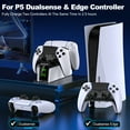 thumbnail image 6 of EUROA PS5 Controller Charger Station with Fast Charging Station for PS5 Controller, White, 6 of 8