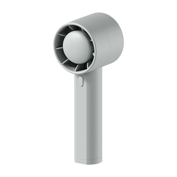 ventilador eléctrico Mini ventilador de mano portátil con batería recargable de 1200 mAh Ventiladores de mango personal de bajo ruido de 3 velocidades para viajes Camping Oficina Hogar Ventilad Eccomum ventilador eléctrico