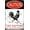 Warning Sign 4, variant on Caution 240 Volts-Electrical Hazard Sign, 8"x12" Aluminum UV Ink Printed Sign, Utility Safety Sign for House and Business
