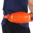 thumbnail image 4 of Cangurera para Correr, Hombres Mujeres Deporte Al Aire Libre Correr Ciclismo Gimnasio Cintura Cinturón Bolsa Paquete de Nylon, 3 Colors (Naranja) Spptty  equipo de deporte, 4 of 8